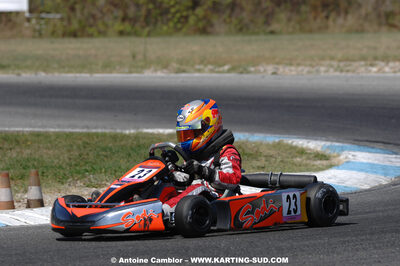 Louis MATALA — 22-23/08/2009 : Championnat de France Minime/Cadet à Lavelanet (photos Antoine Camblor) 2009 — karting