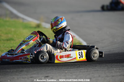 Pierre LOUBERE — 22-23/08/2009 : Championnat de France Minime/Cadet à Lavelanet (photos Antoine Camblor) 2009 — karting