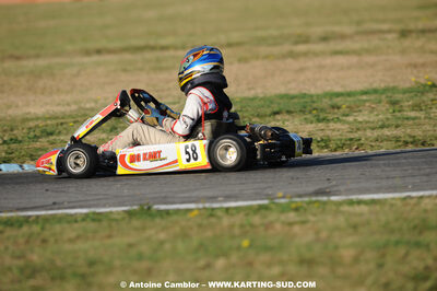Pierre LOUBERE — 22-23/08/2009 : Championnat de France Minime/Cadet à Lavelanet (photos Antoine Camblor) 2009 — karting