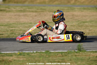 Pierre LOUBERE — 22-23/08/2009 : Championnat de France Minime/Cadet à Lavelanet (photos Antoine Camblor) 2009 — karting