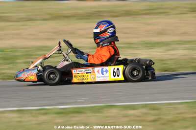 Alexis CARMES — 22-23/08/2009 : Championnat de France Minime/Cadet à Lavelanet (photos Antoine Camblor) 2009 — karting