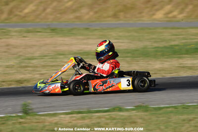 Jérémy LOPES — 22-23/08/2009 : Championnat de France Minime/Cadet à Lavelanet (photos Antoine Camblor) 2009 — karting