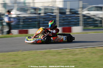 Jérémy LOPES — 22-23/08/2009 : Championnat de France Minime/Cadet à Lavelanet (photos Antoine Camblor) 2009 — karting