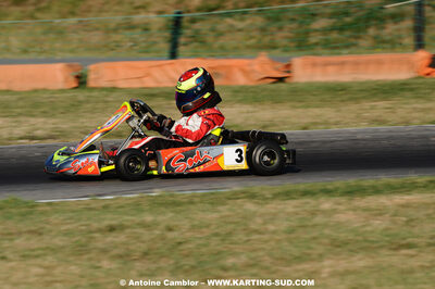 Jérémy LOPES — 22-23/08/2009 : Championnat de France Minime/Cadet à Lavelanet (photos Antoine Camblor) 2009 — karting