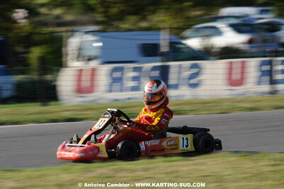 Cécile MARTINI — 22-23/08/2009 : Championnat de France Minime/Cadet à Lavelanet (photos Antoine Camblor) 2009 — karting