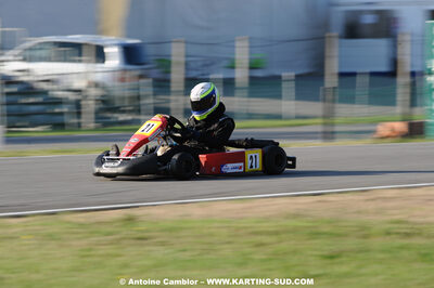 Léo ROSSEL — 22-23/08/2009 : Championnat de France Minime/Cadet à Lavelanet (photos Antoine Camblor) 2009 — karting