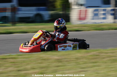 Axel POLI — 22-23/08/2009 : Championnat de France Minime/Cadet à Lavelanet (photos Antoine Camblor) 2009 — karting