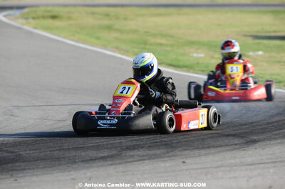 Léo ROSSEL — 22-23/08/2009 : Championnat de France Minime/Cadet à Lavelanet (photos Antoine Camblor) 2009 — karting
