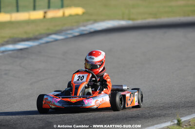 Luca ANTONUCCI — 22-23/08/2009 : Championnat de France Minime/Cadet à Lavelanet (photos Antoine Camblor) 2009 — karting