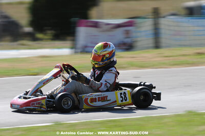 Pierre LOUBERE — 22-23/08/2009 : Championnat de France Minime/Cadet à Lavelanet (photos Antoine Camblor) 2009 — karting