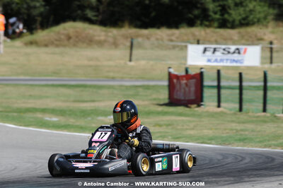 Thomas DROUET — 22-23/08/2009 : Championnat de France Minime/Cadet à Lavelanet (photos Antoine Camblor) 2009 — karting
