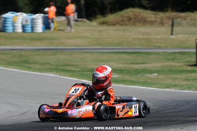 Luca ANTONUCCI — 22-23/08/2009 : Championnat de France Minime/Cadet à Lavelanet (photos Antoine Camblor) 2009 — karting