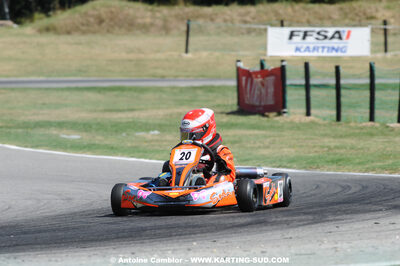 Luca ANTONUCCI — 22-23/08/2009 : Championnat de France Minime/Cadet à Lavelanet (photos Antoine Camblor) 2009 — karting