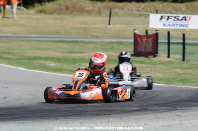 Luca ANTONUCCI — 22-23/08/2009 : Championnat de France Minime/Cadet à Lavelanet (photos Antoine Camblor) 2009 — karting