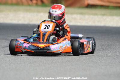 Luca ANTONUCCI — 22-23/08/2009 : Championnat de France Minime/Cadet à Lavelanet (photos Antoine Camblor) 2009 — karting