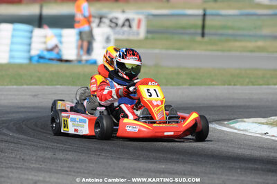 Axel POLI — 22-23/08/2009 : Championnat de France Minime/Cadet à Lavelanet (photos Antoine Camblor) 2009 — karting