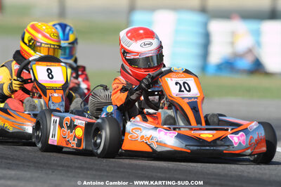 Luca ANTONUCCI — 22-23/08/2009 : Championnat de France Minime/Cadet à Lavelanet (photos Antoine Camblor) 2009 — karting