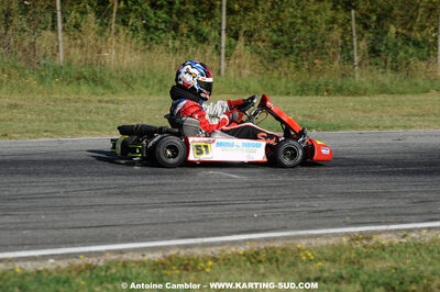 Axel POLI — 22-23/08/2009 : Championnat de France Minime/Cadet à Lavelanet (photos Antoine Camblor) 2009 — karting