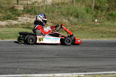 Axel POLI — 22-23/08/2009 : Championnat de France Minime/Cadet à Lavelanet (photos Antoine Camblor) 2009 — karting
