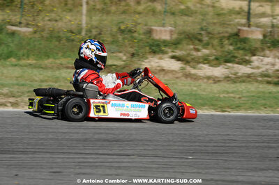 Axel POLI — 22-23/08/2009 : Championnat de France Minime/Cadet à Lavelanet (photos Antoine Camblor) 2009 — karting