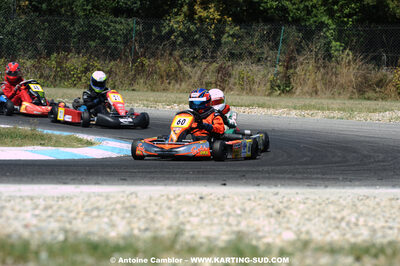 Alexis CARMES — 22-23/08/2009 : Championnat de France Minime/Cadet à Lavelanet (photos Antoine Camblor) 2009 — karting