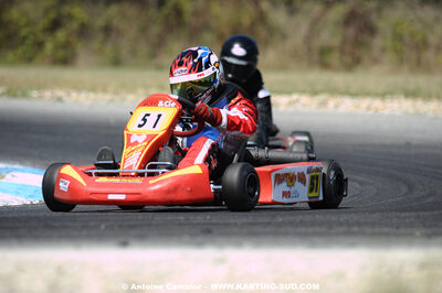Axel POLI — 22-23/08/2009 : Championnat de France Minime/Cadet à Lavelanet (photos Antoine Camblor) 2009 — karting