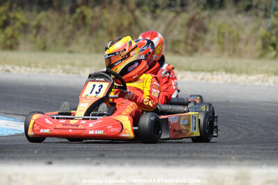 Cécile MARTINI — 22-23/08/2009 : Championnat de France Minime/Cadet à Lavelanet (photos Antoine Camblor) 2009 — karting