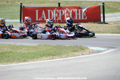 Dorian BOCCOLACCI — 22-23/08/2009 : Championnat de France Minime/Cadet à Lavelanet (photos Antoine Camblor) 2009 — karting