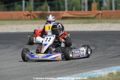 Cécile PERUZZARO — 22-23/08/2009 : Championnat de France Minime/Cadet à Lavelanet (photos Antoine Camblor) 2009 — karting