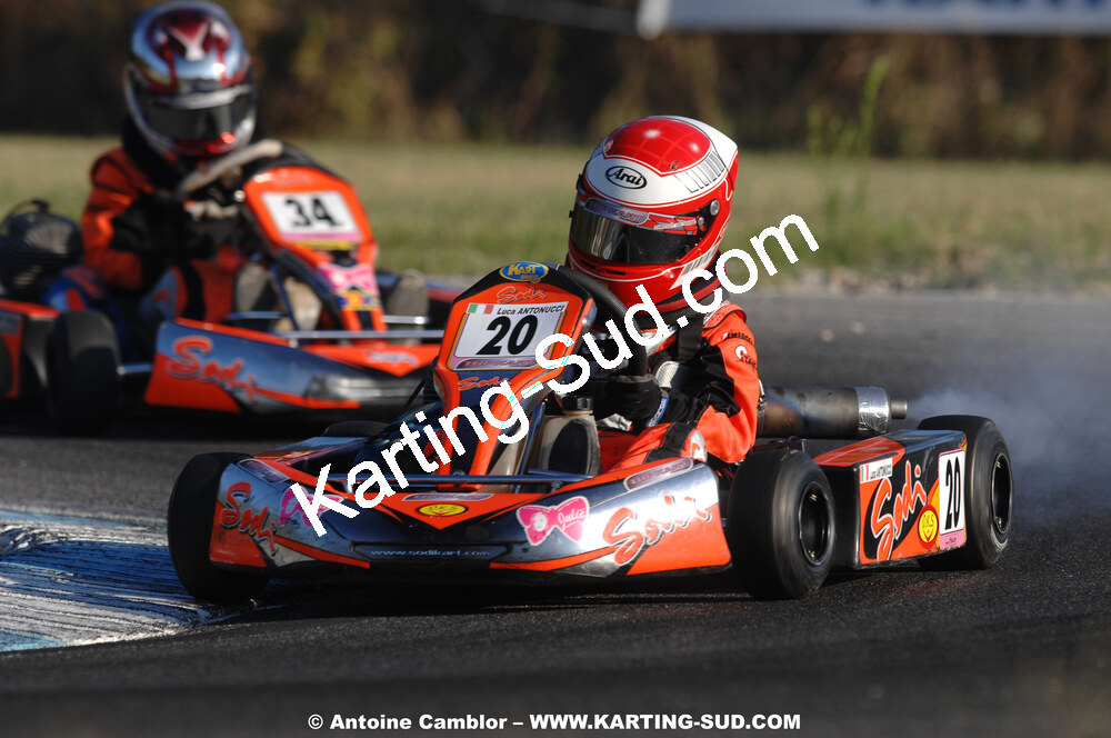 Luca ANTONUCCI — 22-23/08/2009 : Championnat de France Minime/Cadet à Lavelanet (photos Antoine Camblor) 2009 — karting