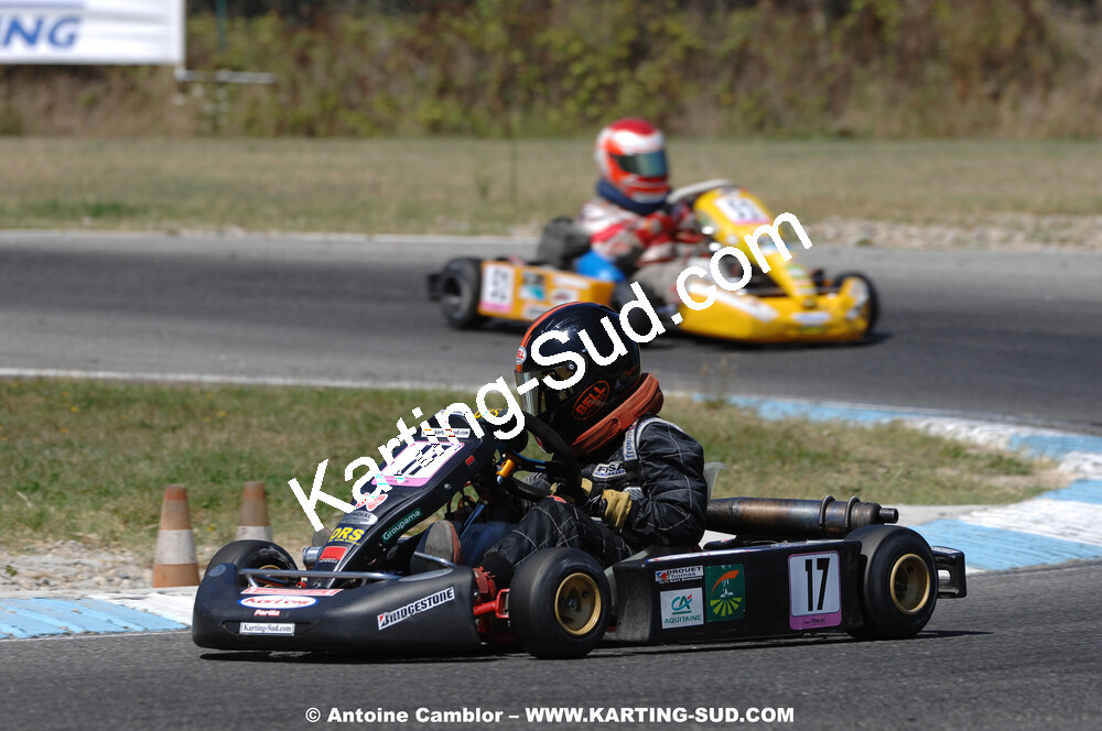 Thomas DROUET — 22-23/08/2009 : Championnat de France Minime/Cadet à Lavelanet (photos Antoine Camblor) 2009 — karting