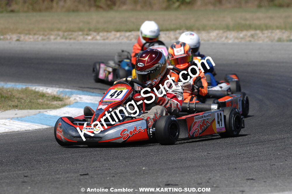 Maxime CHASSAGNE — 22-23/08/2009 : Championnat de France Minime/Cadet à Lavelanet (photos Antoine Camblor) 2009 — karting