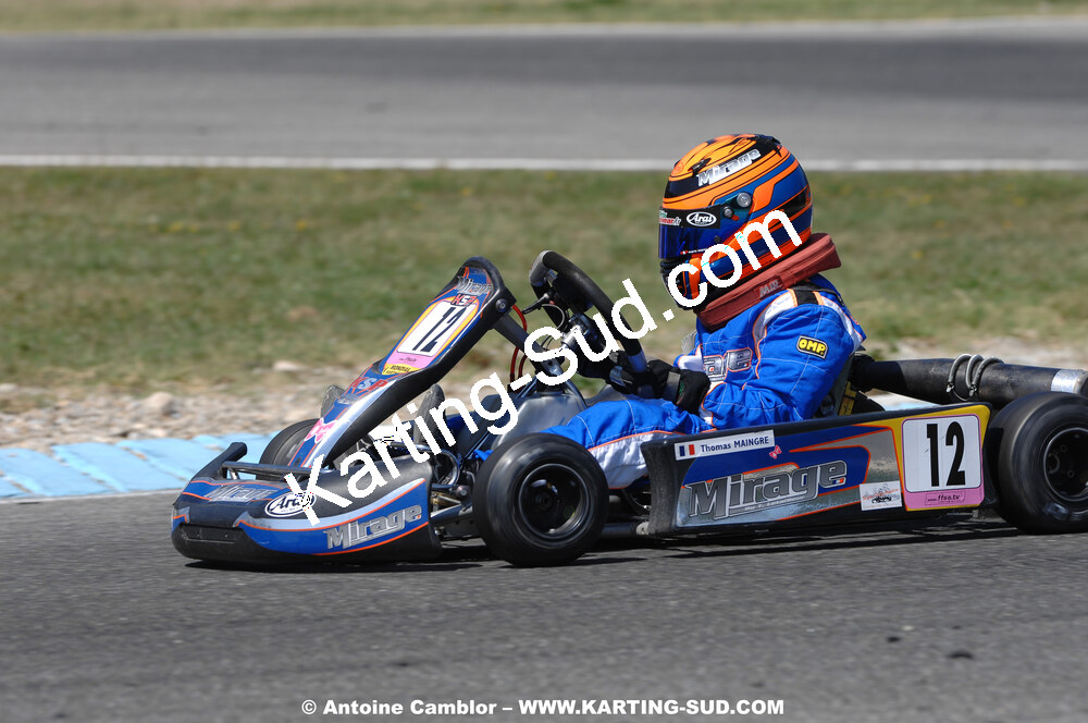 Thomas MAINGRE — 22-23/08/2009 : Championnat de France Minime/Cadet à Lavelanet (photos Antoine Camblor) 2009 — karting