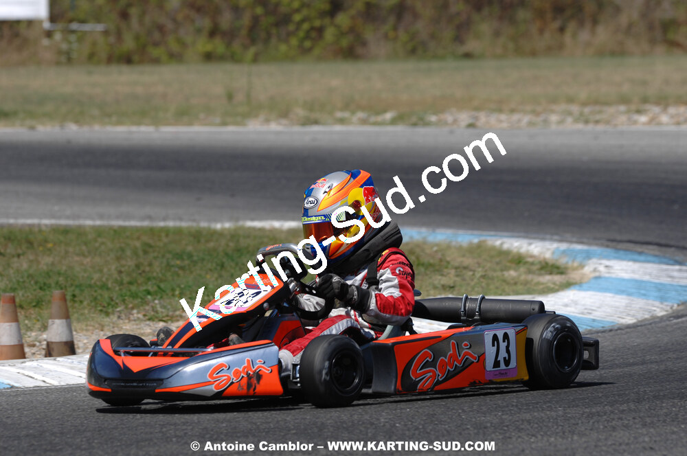 Louis MATALA — 22-23/08/2009 : Championnat de France Minime/Cadet à Lavelanet (photos Antoine Camblor) 2009 — karting