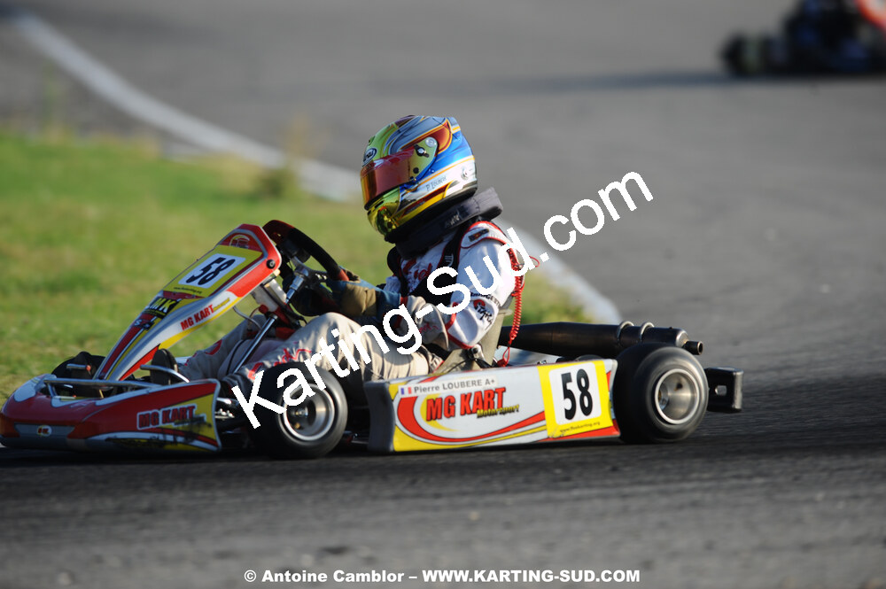 Pierre LOUBERE — 22-23/08/2009 : Championnat de France Minime/Cadet à Lavelanet (photos Antoine Camblor) 2009 — karting