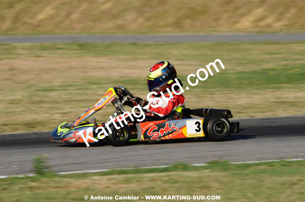 Jérémy LOPES — 22-23/08/2009 : Championnat de France Minime/Cadet à Lavelanet (photos Antoine Camblor) 2009 — karting