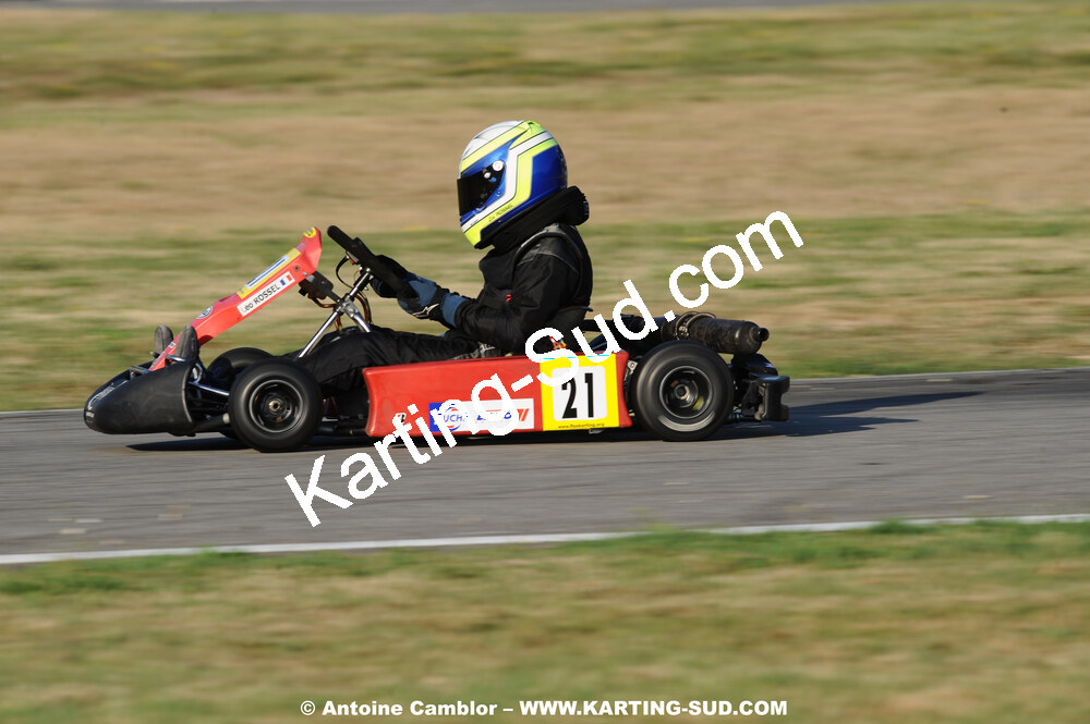 Léo ROSSEL — 22-23/08/2009 : Championnat de France Minime/Cadet à Lavelanet (photos Antoine Camblor) 2009 — karting