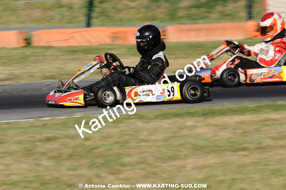 Thibault FLOURET-BARBE — 22-23/08/2009 : Championnat de France Minime/Cadet à Lavelanet (photos Antoine Camblor) 2009 — karting