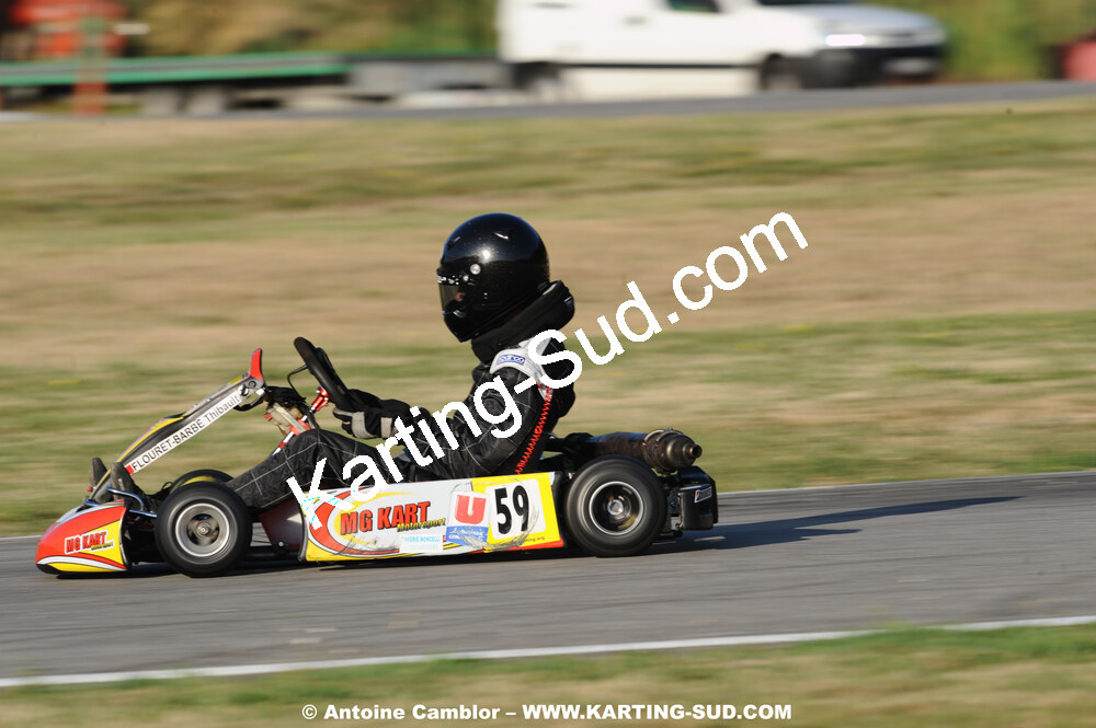 Thibault FLOURET-BARBE — 22-23/08/2009 : Championnat de France Minime/Cadet à Lavelanet (photos Antoine Camblor) 2009 — karting