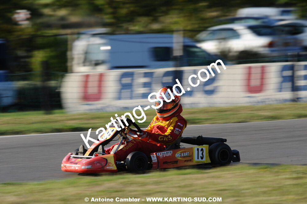 Cécile MARTINI — 22-23/08/2009 : Championnat de France Minime/Cadet à Lavelanet (photos Antoine Camblor) 2009 — karting