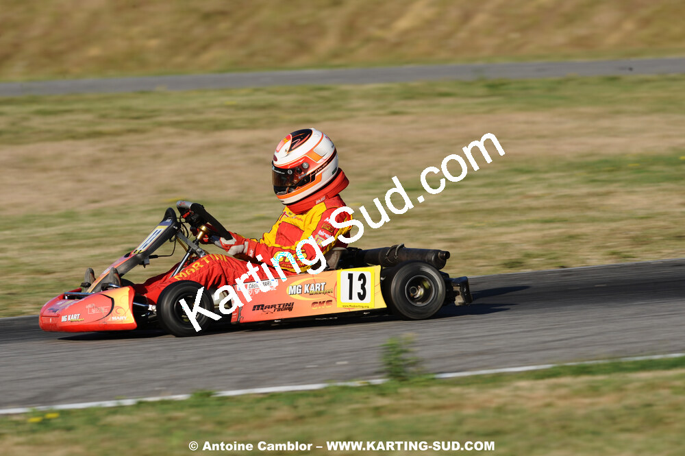 Cécile MARTINI — 22-23/08/2009 : Championnat de France Minime/Cadet à Lavelanet (photos Antoine Camblor) 2009 — karting