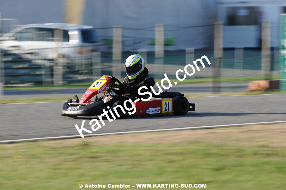 Léo ROSSEL — 22-23/08/2009 : Championnat de France Minime/Cadet à Lavelanet (photos Antoine Camblor) 2009 — karting