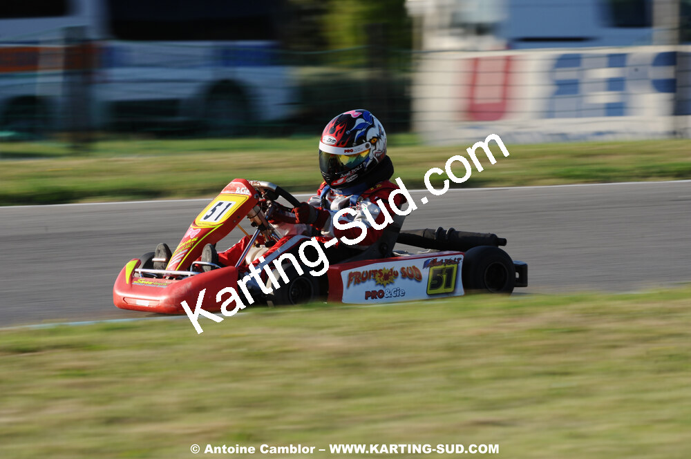 Axel POLI — 22-23/08/2009 : Championnat de France Minime/Cadet à Lavelanet (photos Antoine Camblor) 2009 — karting