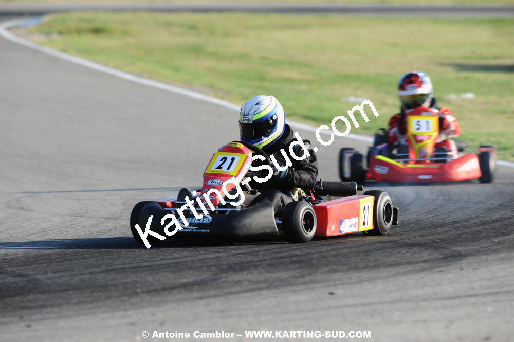 Léo ROSSEL — 22-23/08/2009 : Championnat de France Minime/Cadet à Lavelanet (photos Antoine Camblor) 2009 — karting