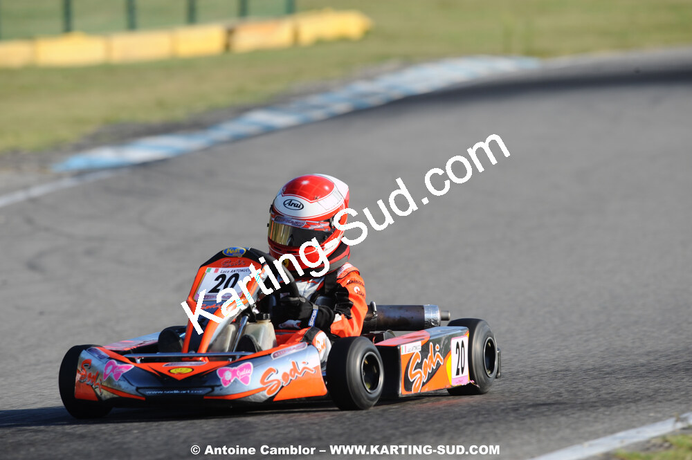 Luca ANTONUCCI — 22-23/08/2009 : Championnat de France Minime/Cadet à Lavelanet (photos Antoine Camblor) 2009 — karting