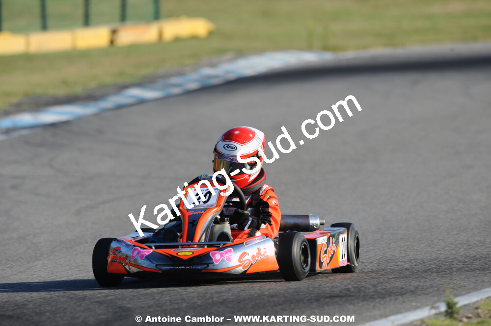 Luca ANTONUCCI — 22-23/08/2009 : Championnat de France Minime/Cadet à Lavelanet (photos Antoine Camblor) 2009 — karting