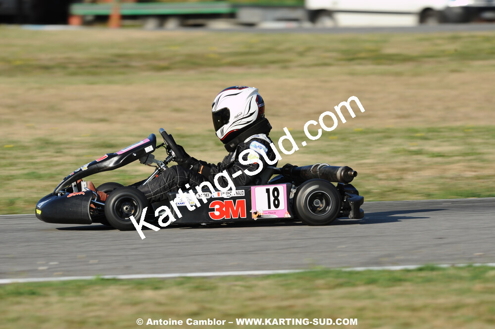 Valentin NAUD — 22-23/08/2009 : Championnat de France Minime/Cadet à Lavelanet (photos Antoine Camblor) 2009 — karting