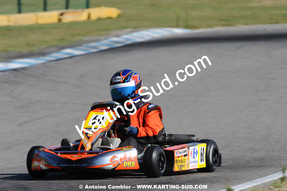 Alexis CARMES — 22-23/08/2009 : Championnat de France Minime/Cadet à Lavelanet (photos Antoine Camblor) 2009 — karting