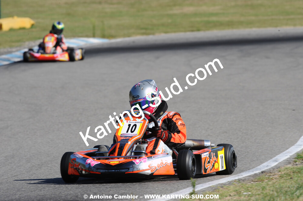Pierre MANNINO — 22-23/08/2009 : Championnat de France Minime/Cadet à Lavelanet (photos Antoine Camblor) 2009 — karting
