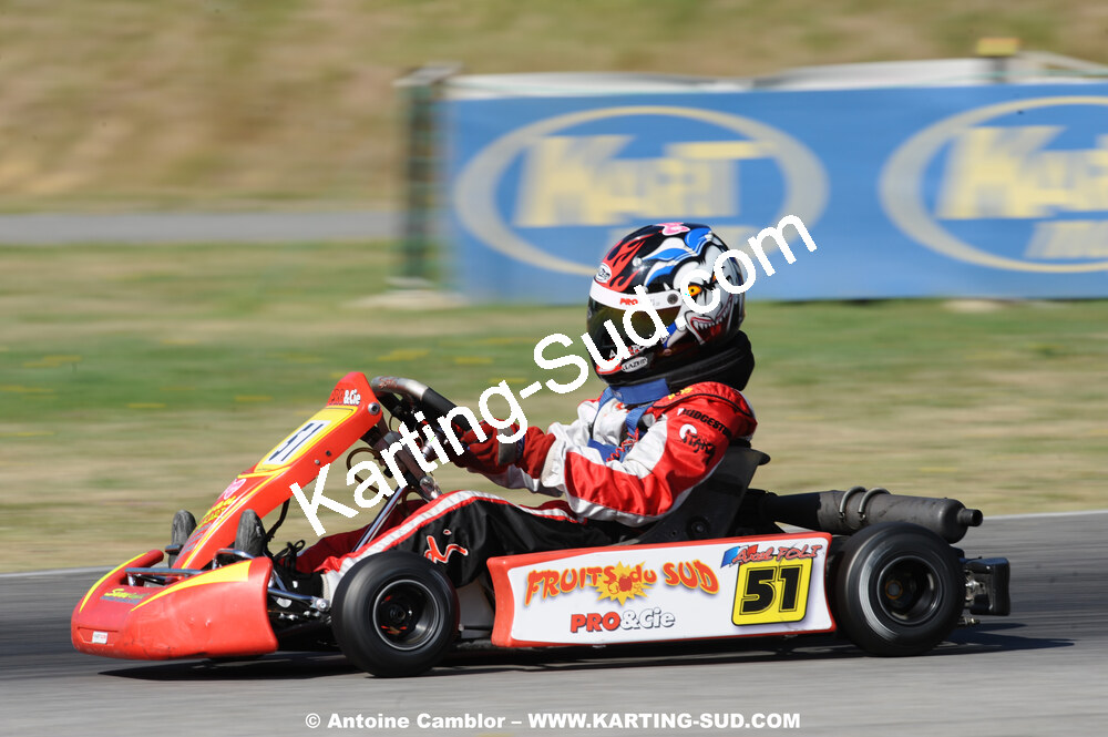 Axel POLI — 22-23/08/2009 : Championnat de France Minime/Cadet à Lavelanet (photos Antoine Camblor) 2009 — karting